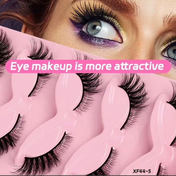 Fox style eyelashes style XF44-5 - Picture 3 of 4